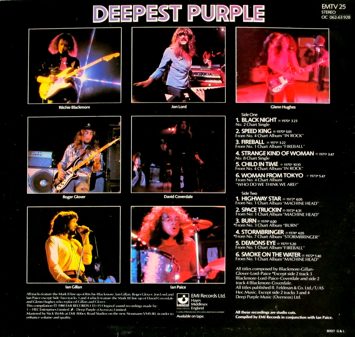 High Resolution Photo #2 Deep Purple Deepest Purple UK 